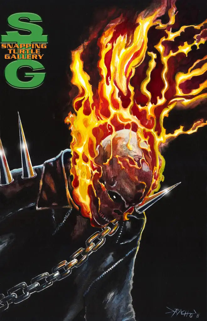 Flames of the Ghost Rider