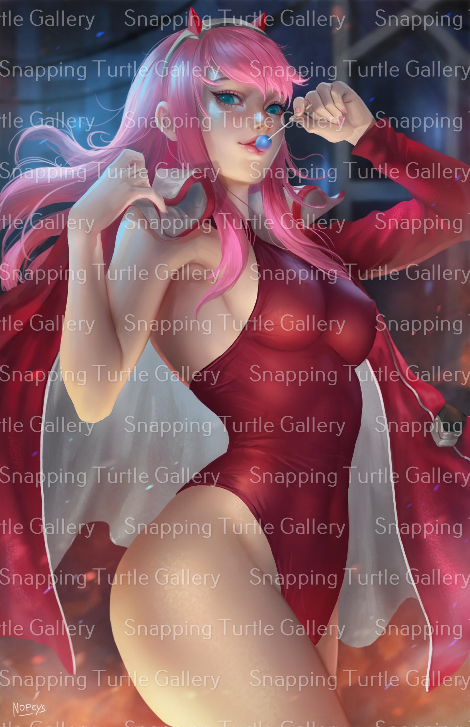 Zero Two - Darling in the Franxx - Snapping Turtle Gallery