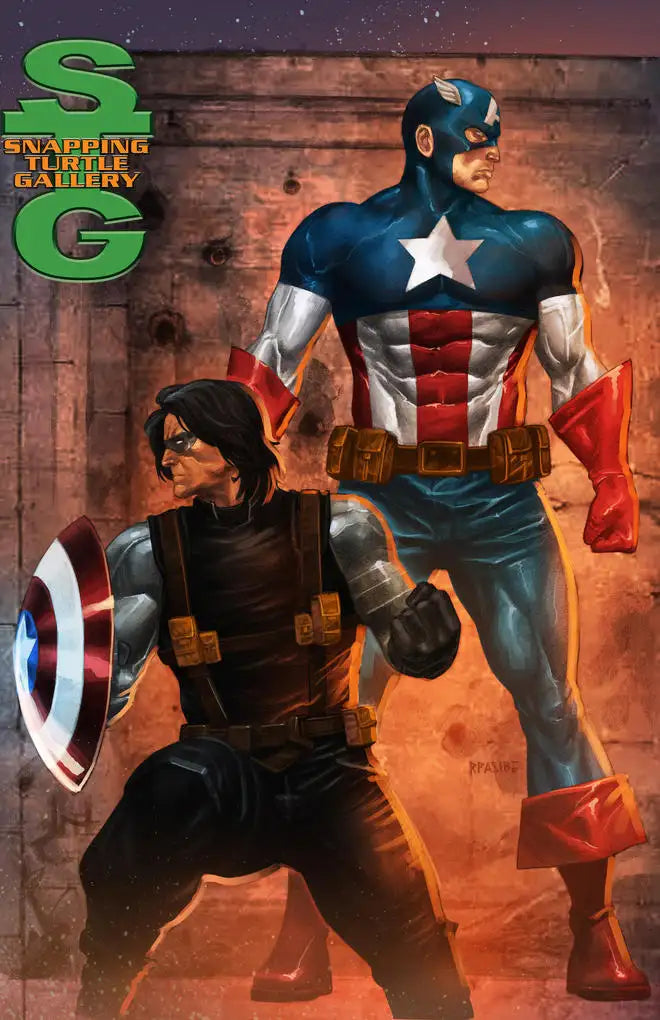 Winter Soldier and Captain America