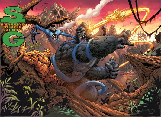 Kong Vs the Fantastic Four - Snapping Turtle Gallery