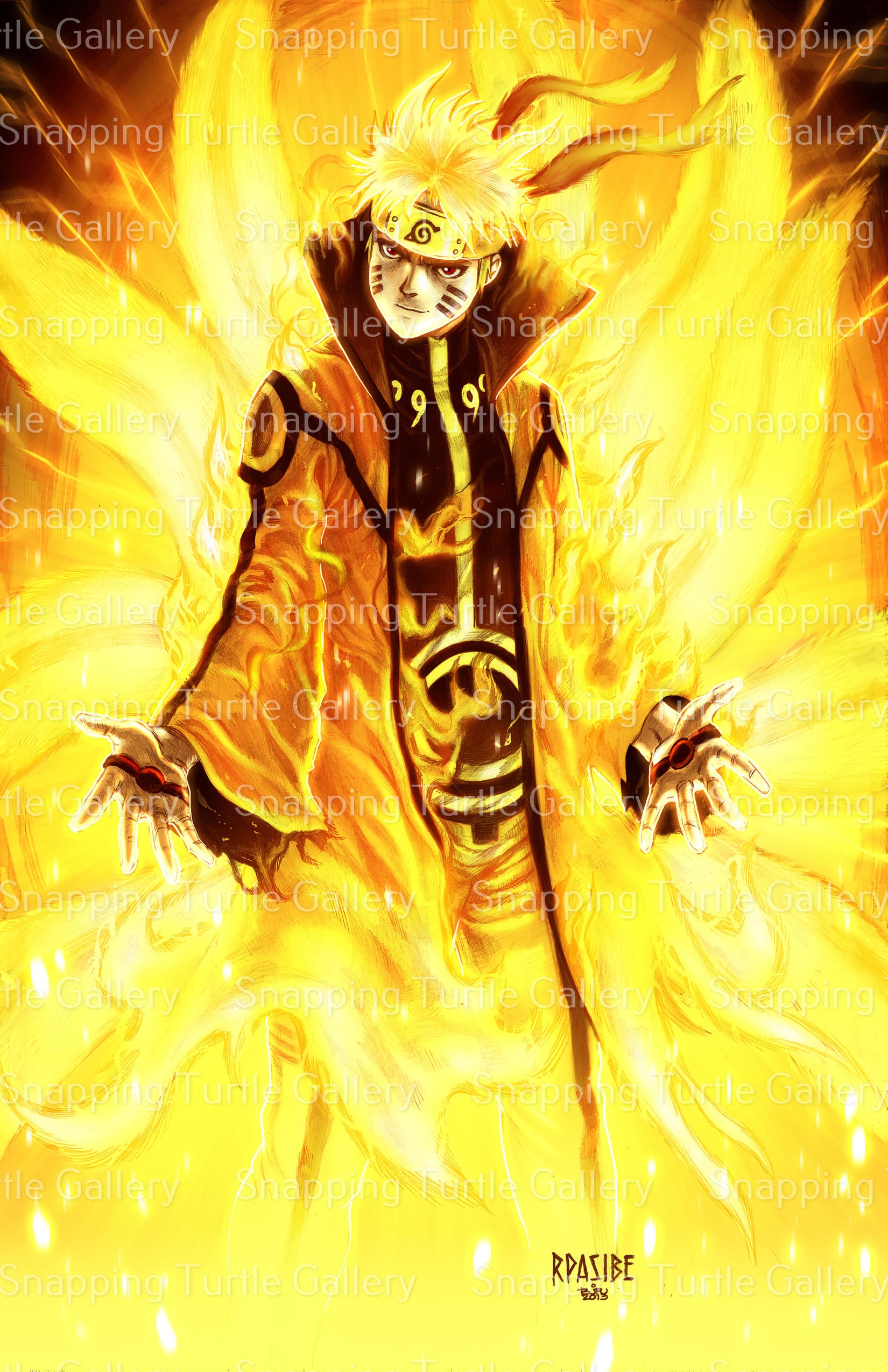 Naruto Hokage nine tails fox - Snapping Turtle Gallery