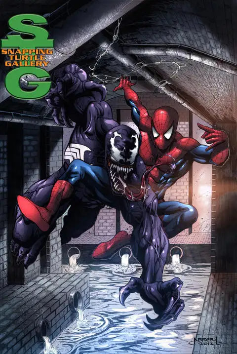 Venom Hunting Spider-Man