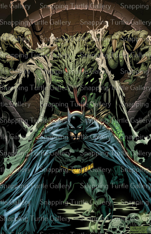 Killer Crock Vs Batman