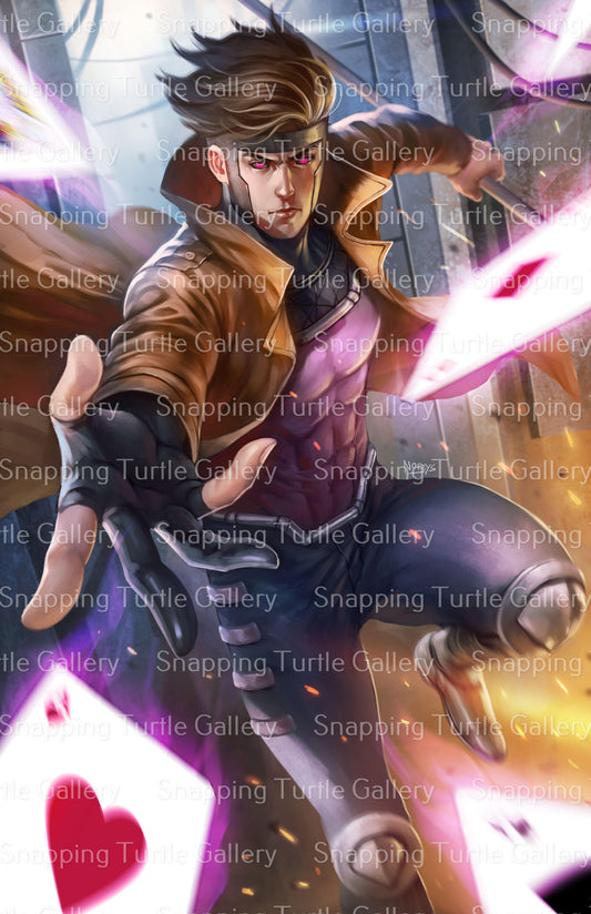 Remy LeBeau Gambit of the X-Men - Snapping Turtle Gallery