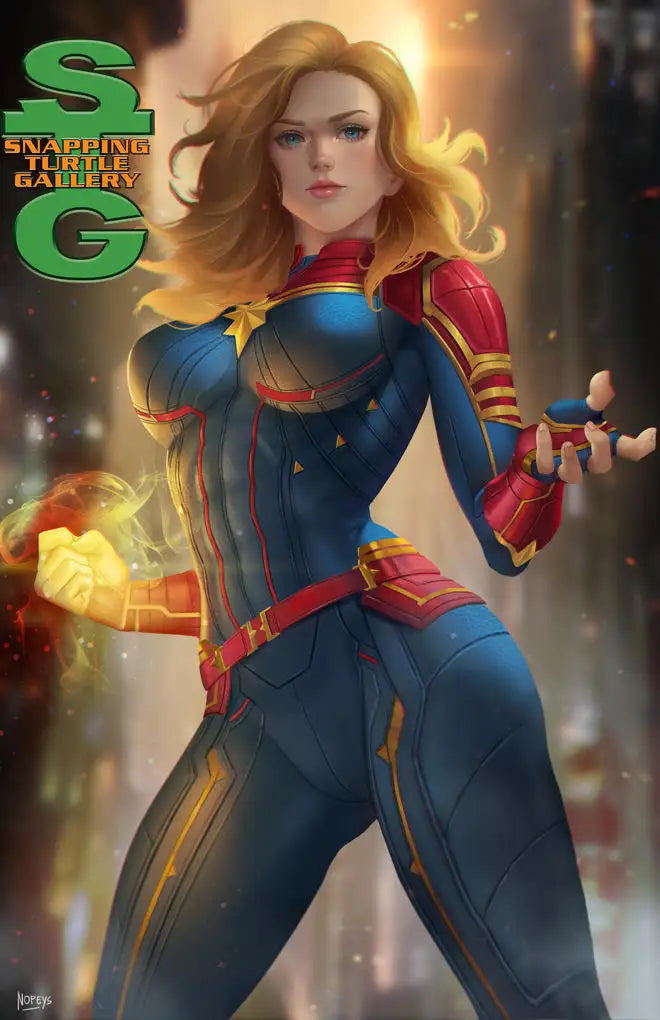 Captain Marvel - Long Hair - Captain Marvel