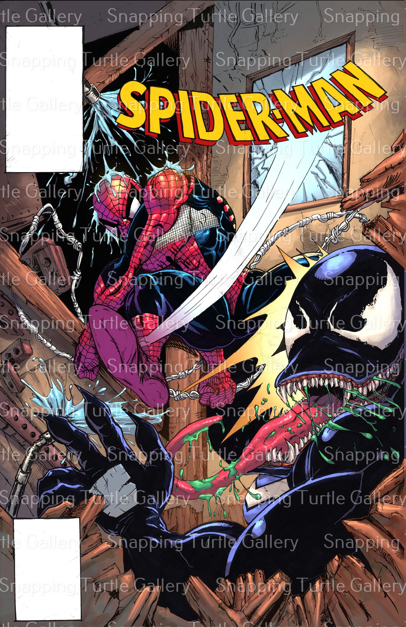 Spider-Man Vs Venom - Snapping Turtle Gallery