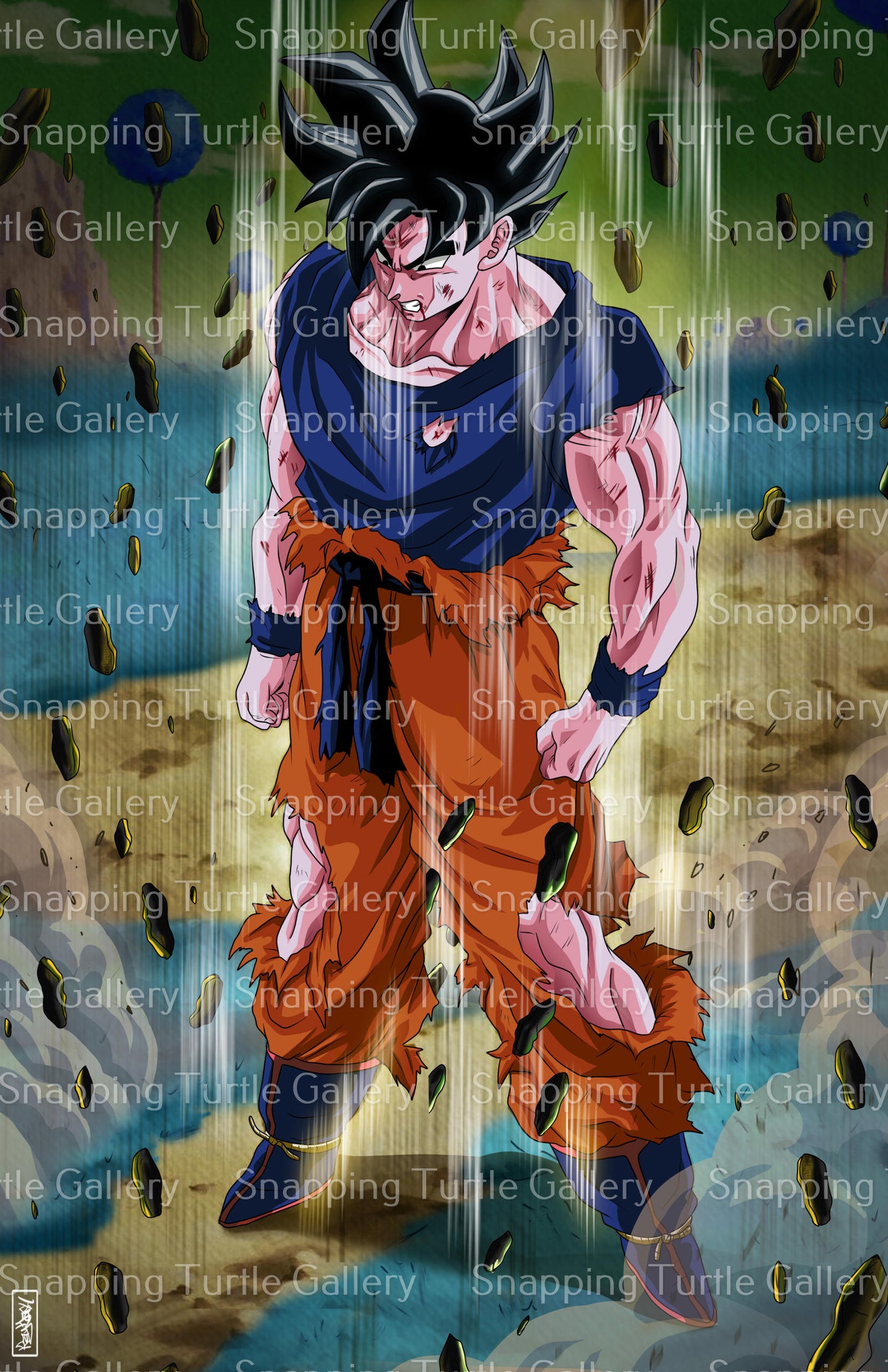 Goku Namek Black hair - Snapping Turtle Gallery